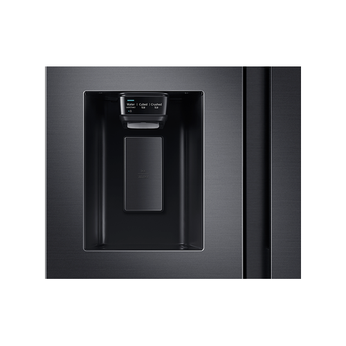 Samsung 617L Side by Side Fridge with Ice Dispenser - Gentle Black (Photo: 5)